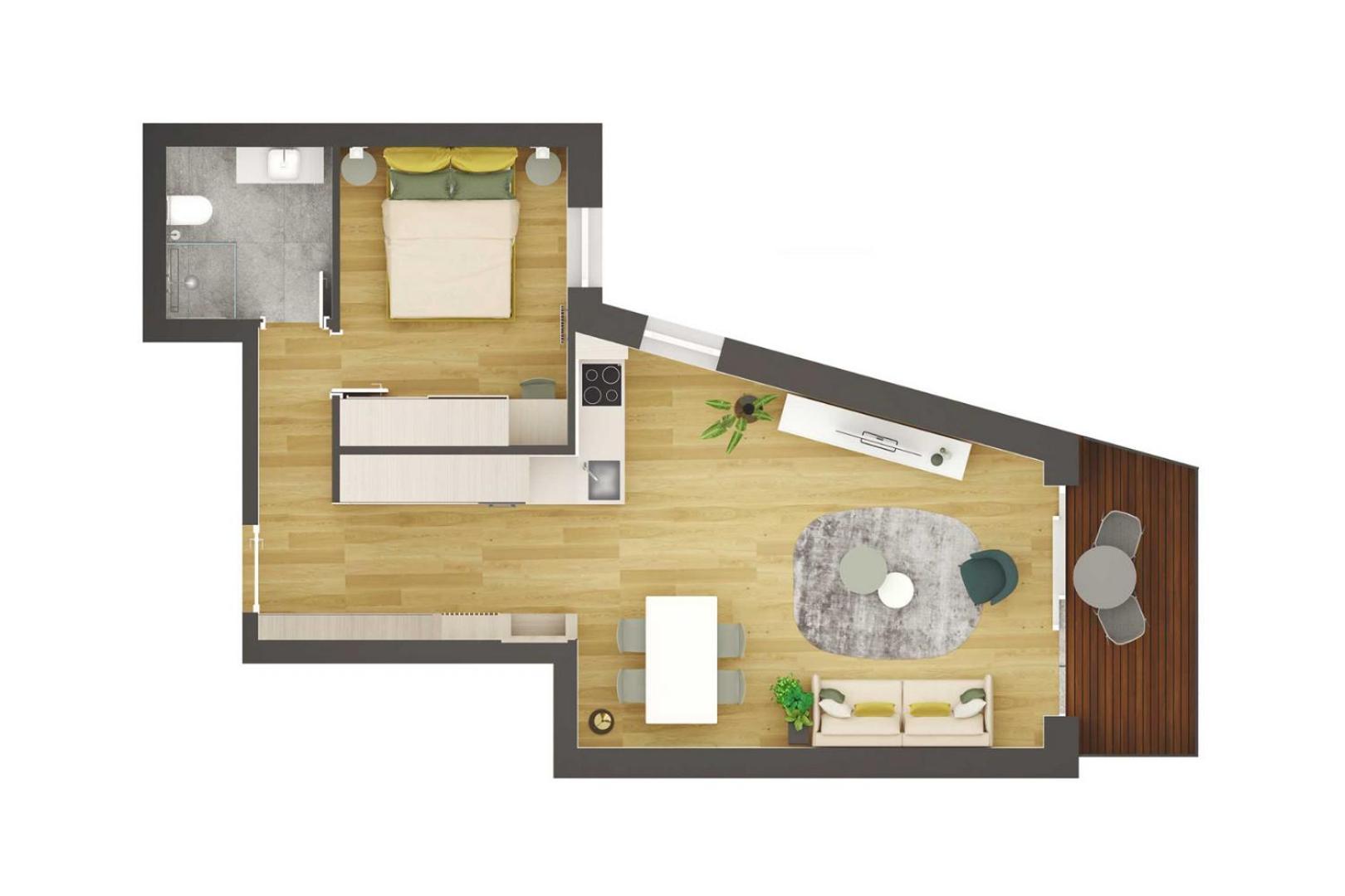 The Central City - Luxury Serviced Residence Luxembourg Ngoại thất bức ảnh