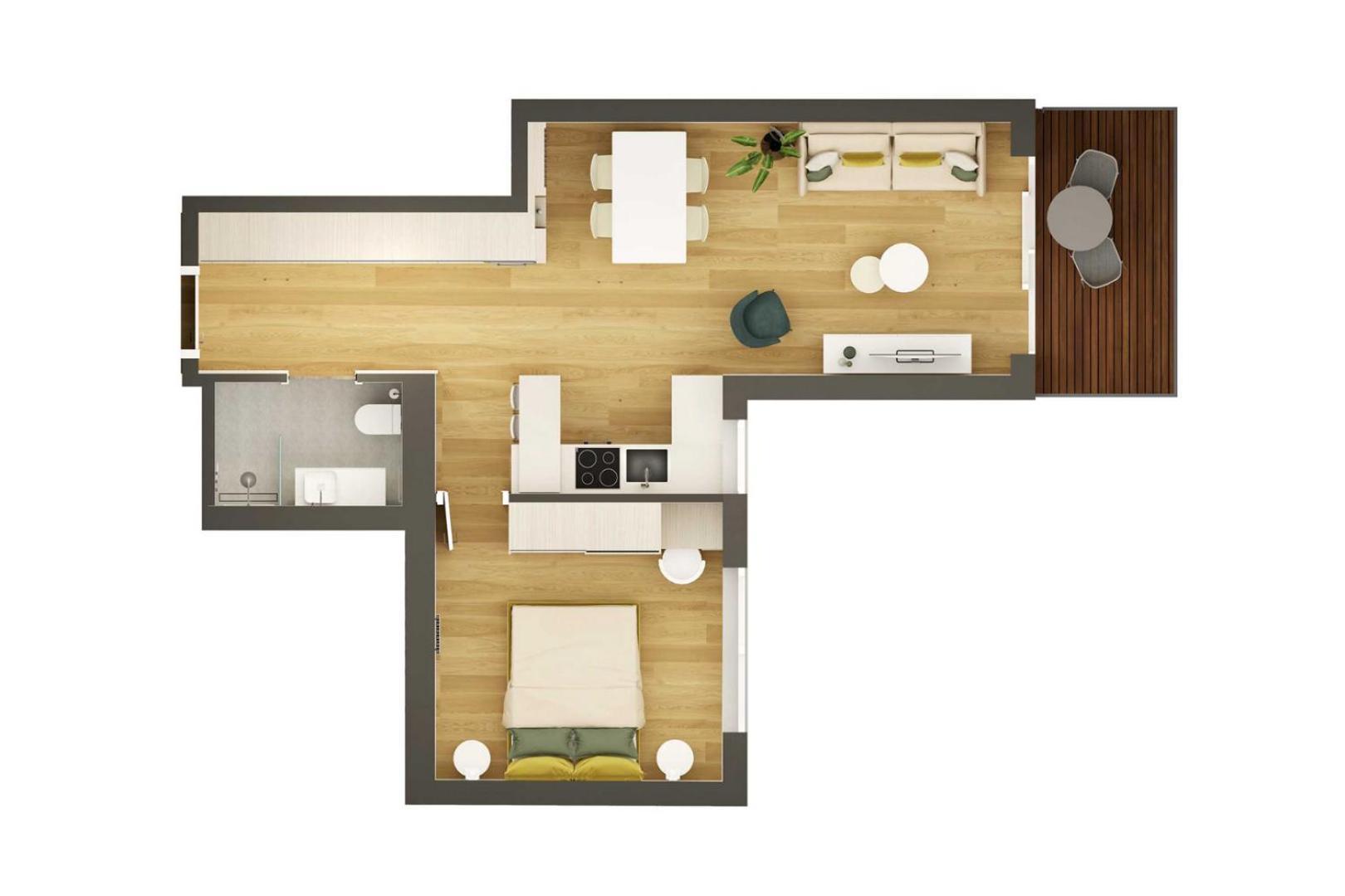 The Central City - Luxury Serviced Residence Luxembourg Ngoại thất bức ảnh